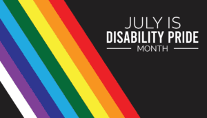 Disability Pride Month Flag