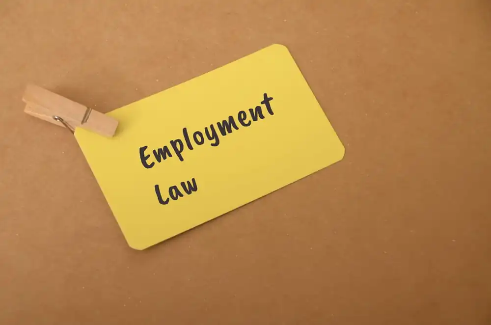Employment law concept representing workplace harassment and quid pro quo claims in California